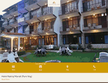 Tablet Screenshot of hotelnatrajmanali.co.in
